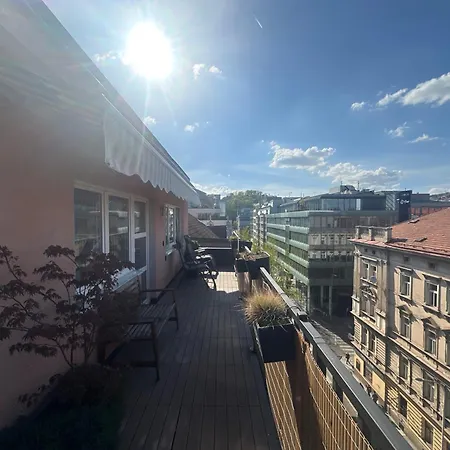Andel With Terrace Апартаменты *